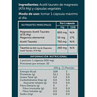 Ata Mg Magnesio Acetil Taurato Pure 30 cápsulas 2
