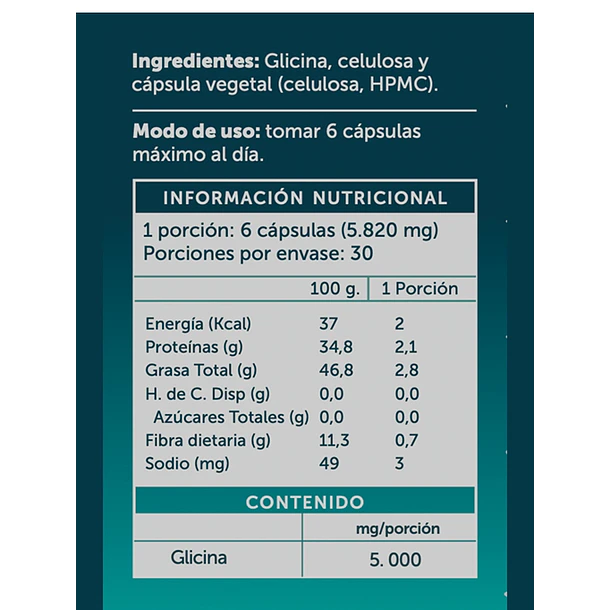 Glicina Pure 180 cap. 2
