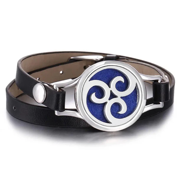 Pulsera difusora Eco cuero 6