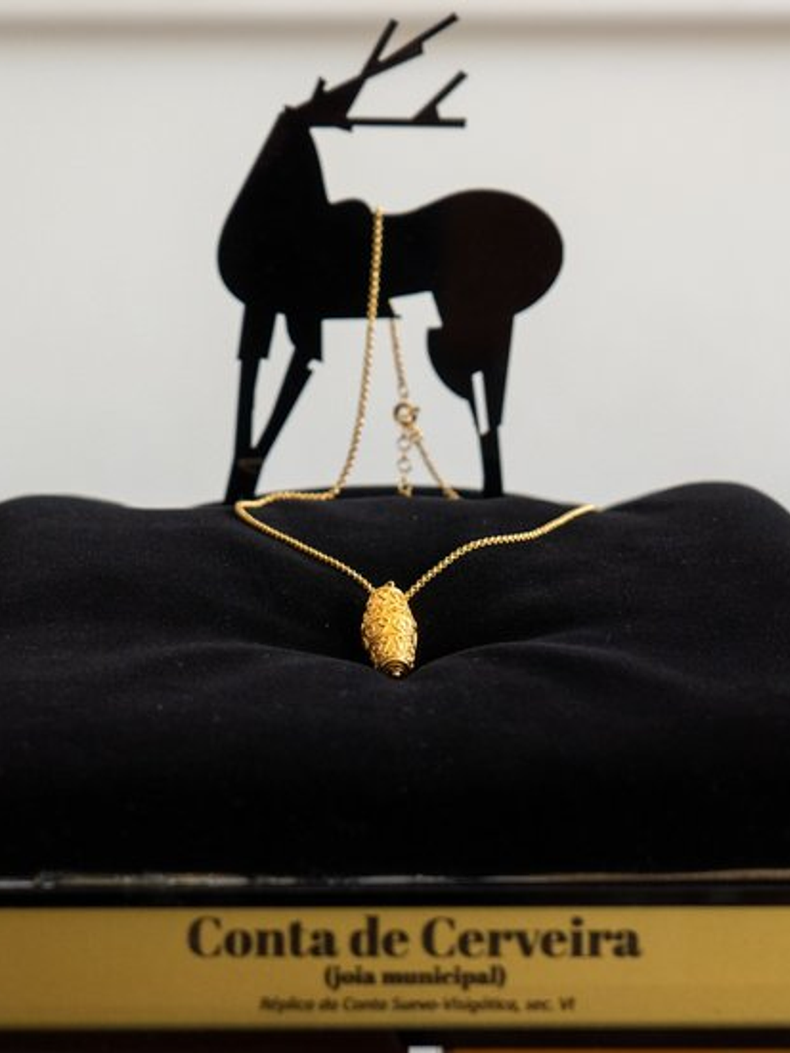 Conta de Cerveira em Ouro 19k 1