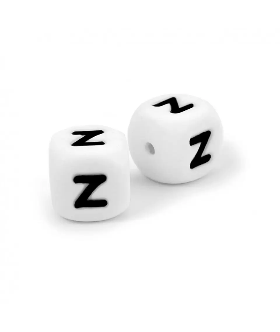 Letras de Silicone Brancas 12mm 2