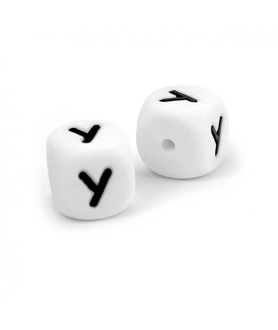 Letras de Silicone Brancas 12mm 3