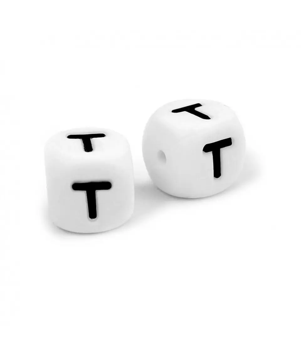 Letras de Silicone Brancas 12mm 8