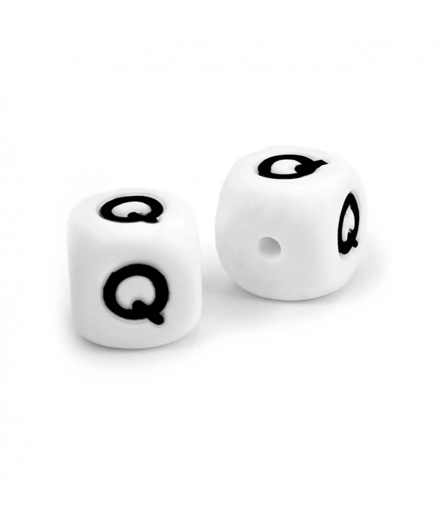 Letras de Silicone Brancas 12mm 10