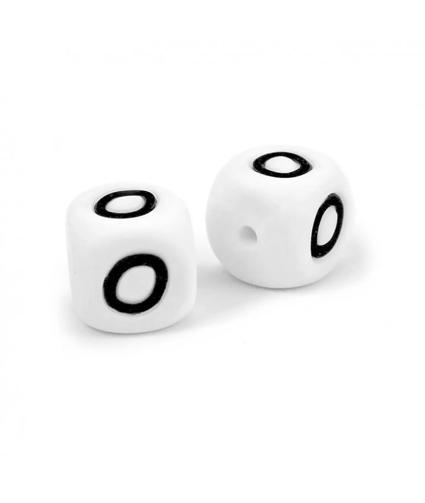 Letras de Silicone Brancas 12mm 13