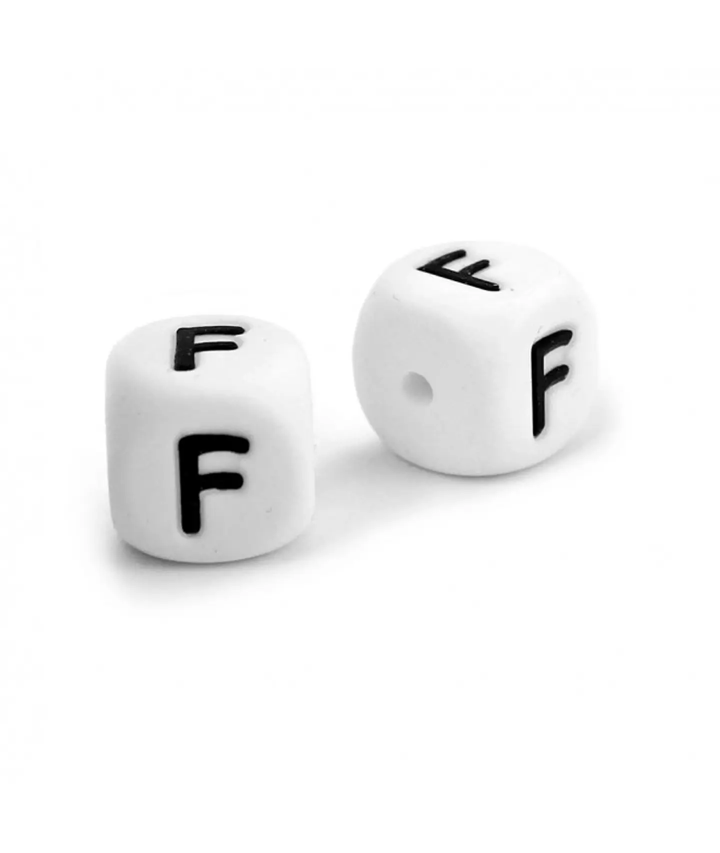 Letras de Silicone Brancas 12mm 22