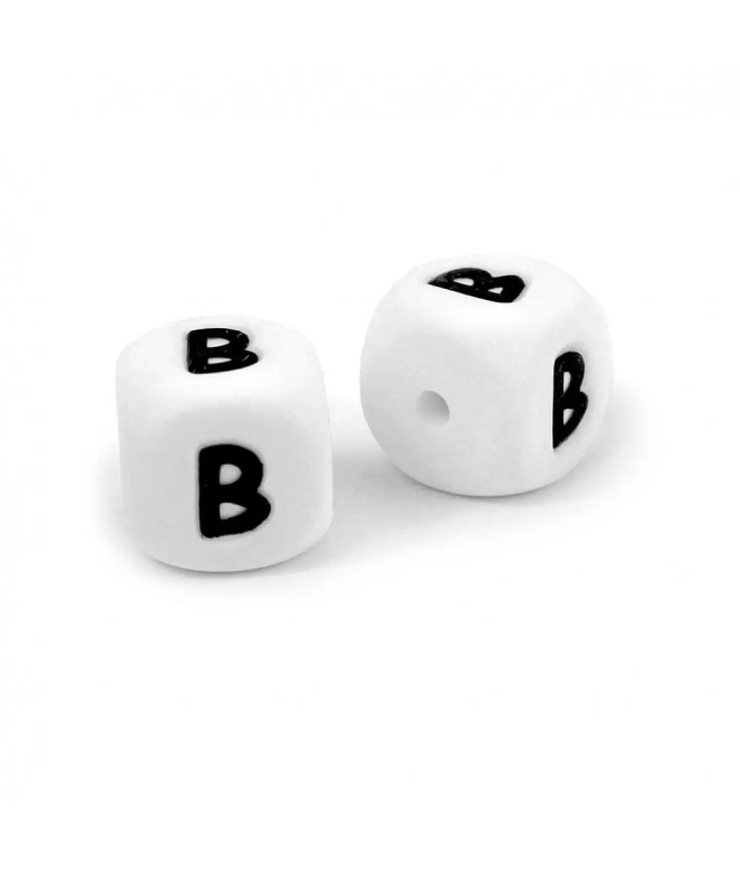 Letras de Silicone Brancas 12mm 26