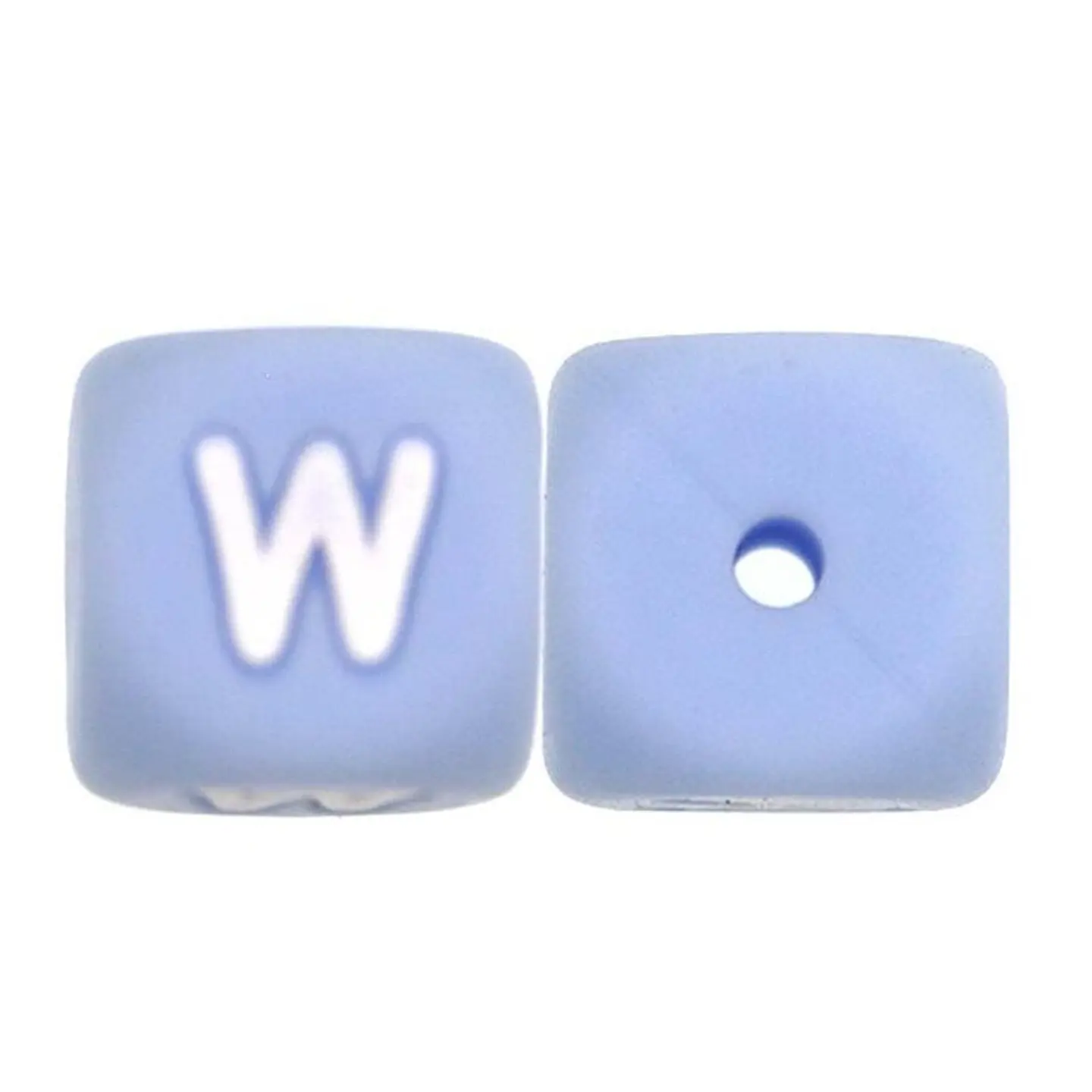 Letras de Silicone Azuis 12mm 9