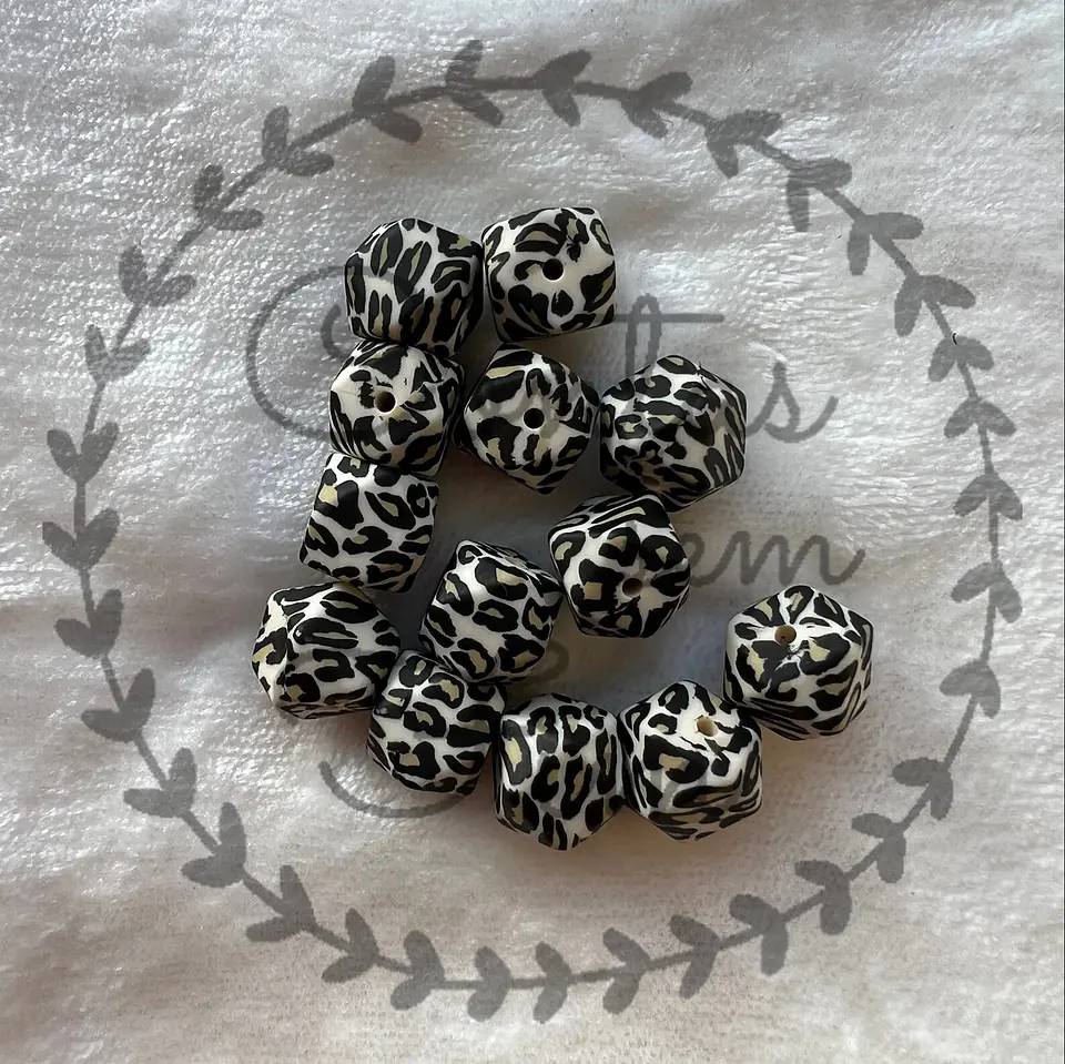 Hexágonos 14mm Tigresa/ Leopardo 2