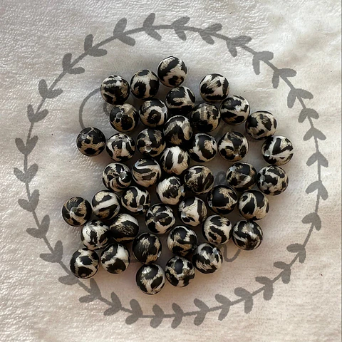 Bolas 12mm Tigresa/ Leopardo