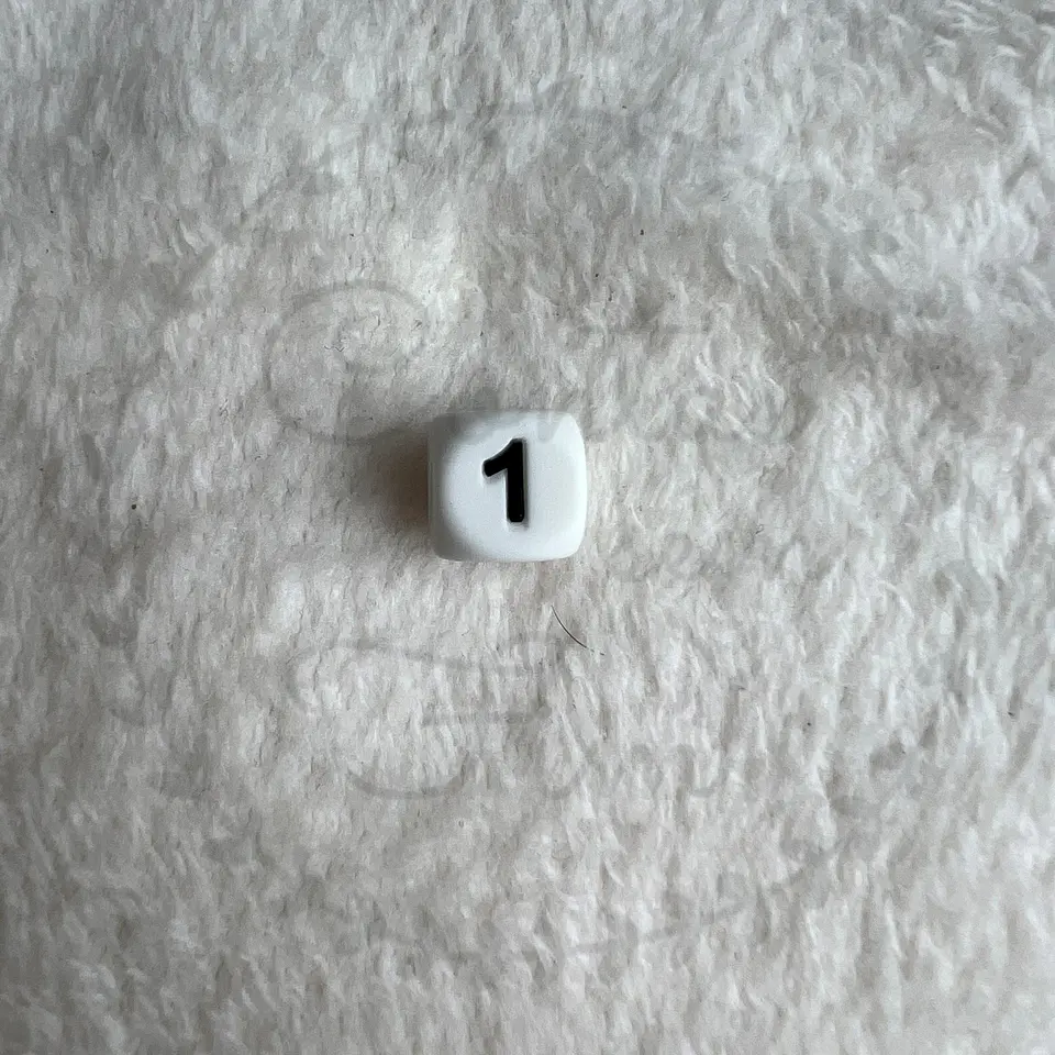 Cubos de Números 12mm  3