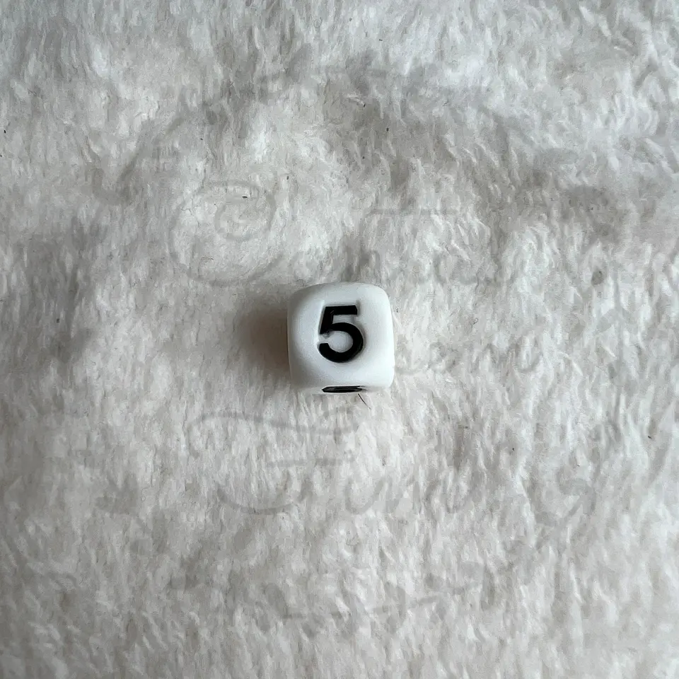 Cubos de Números 12mm  7