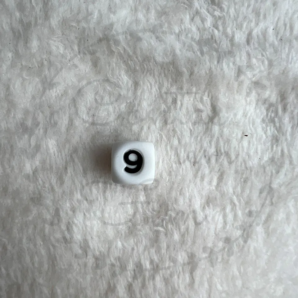 Cubos de Números 12mm  11