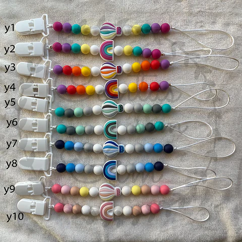 Prendedor de chupeta - Colorful