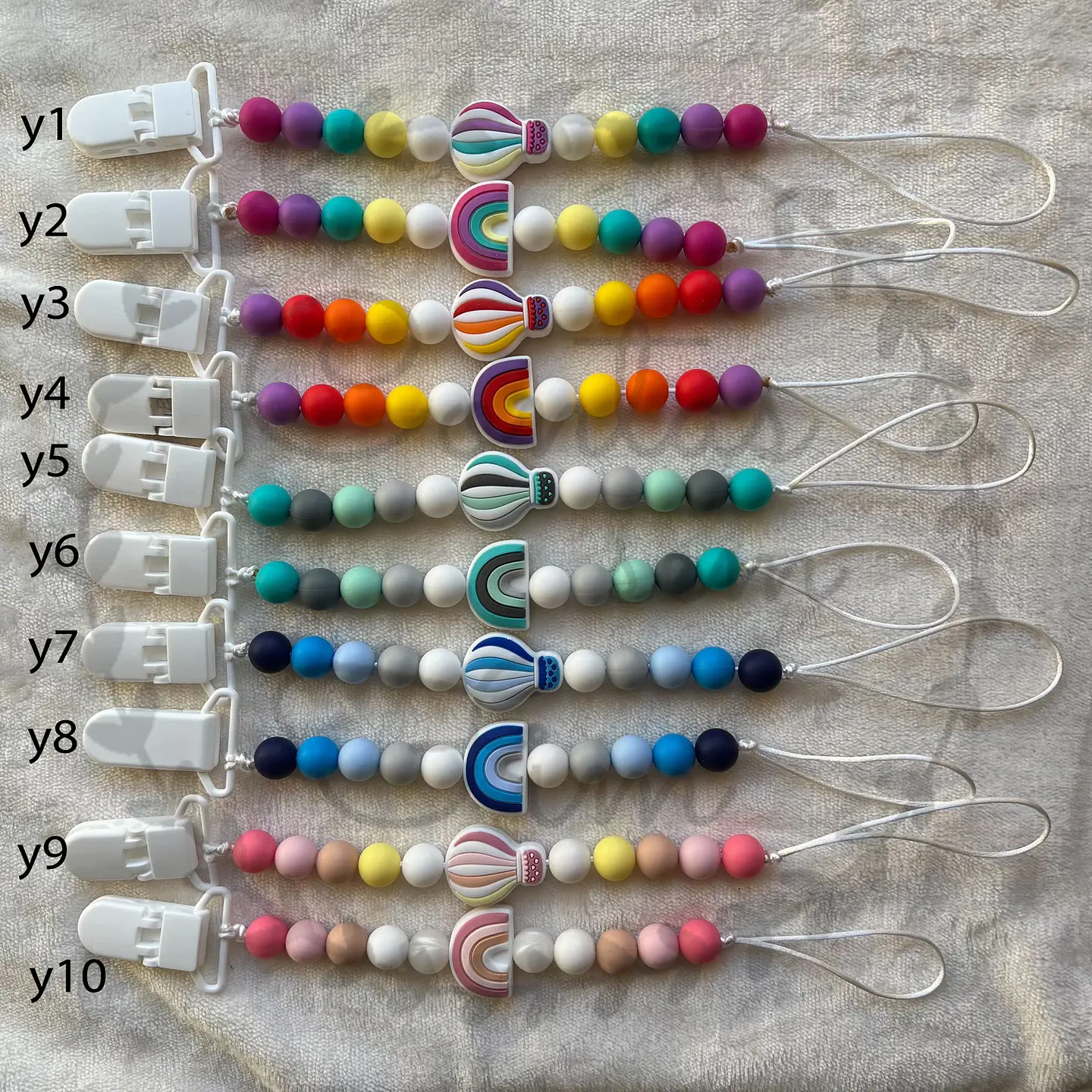 Prendedor de chupeta - Colorful 1