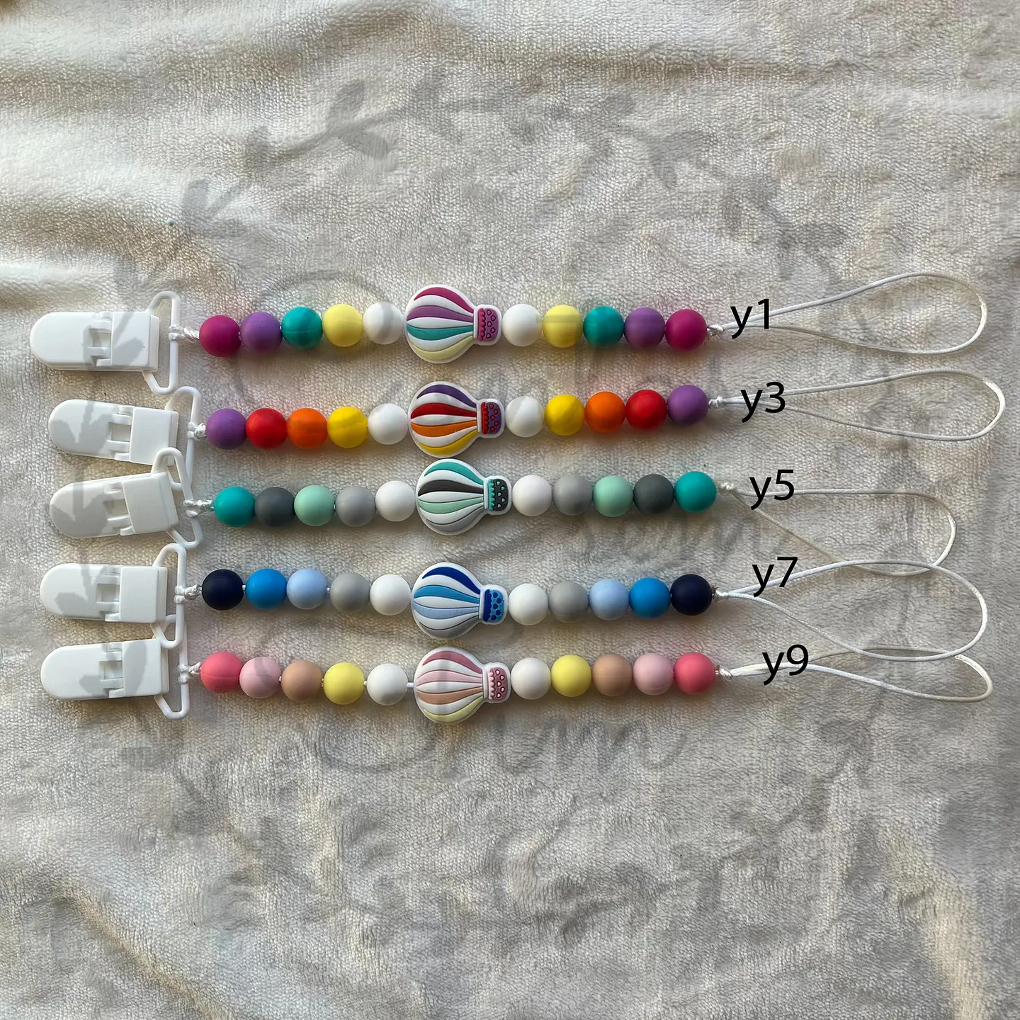 Prendedor de chupeta - Colorful 4