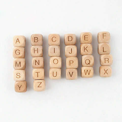 Letras de madeira 12mm 