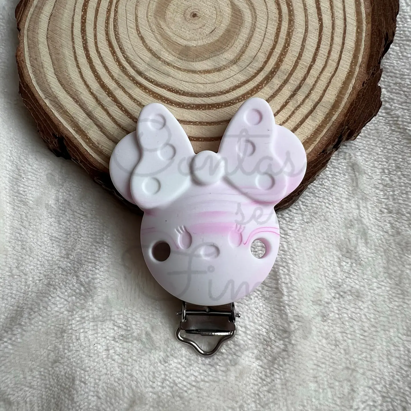 Clip Minnie (rato com laço)  3