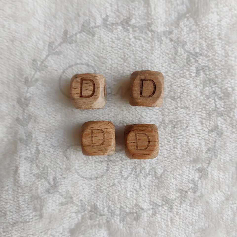 Letras de madeira 12mm  6