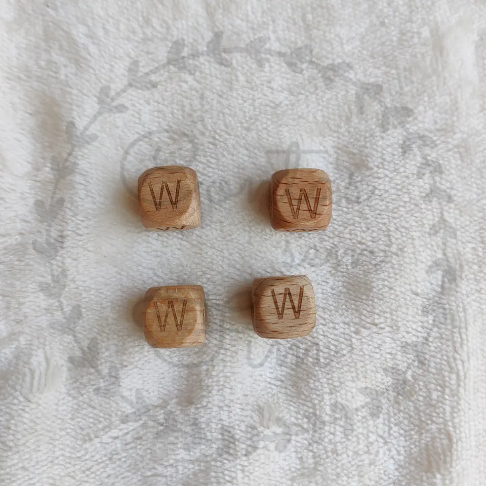 Letras de madeira 12mm  27