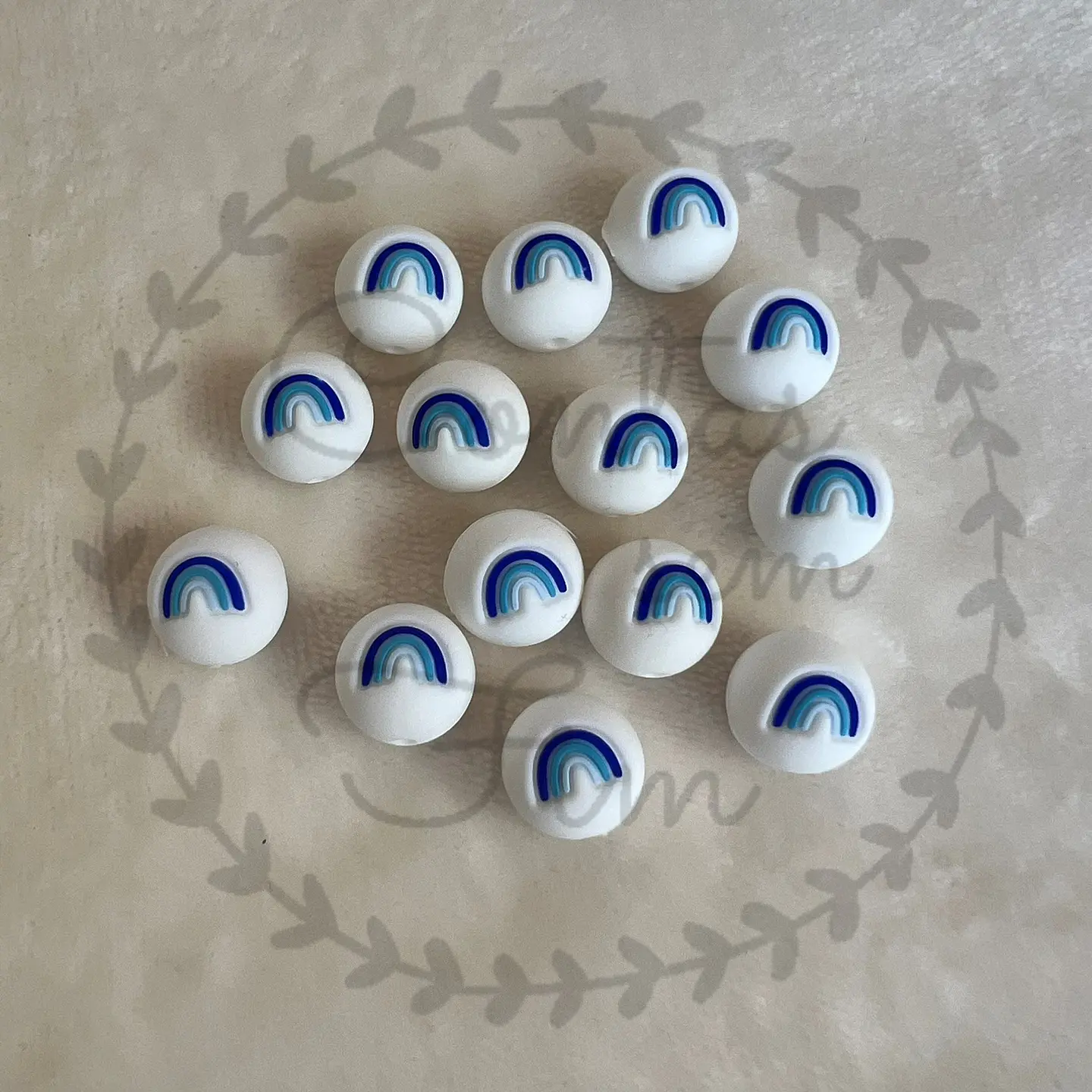 Arco Iris - Bolas de Silicone 15mm 6