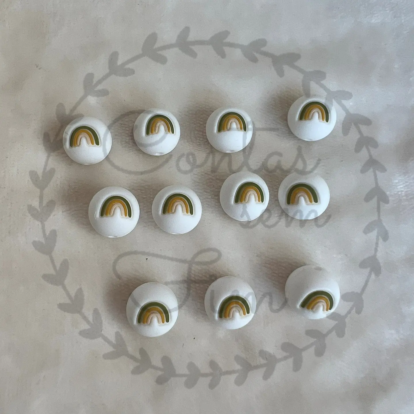 Arco Iris - Bolas de Silicone 15mm 9