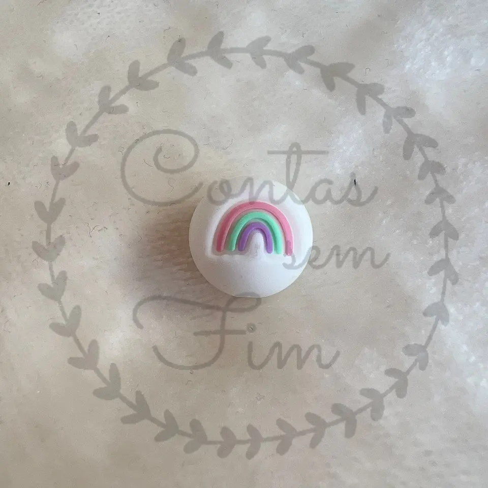 Arco Iris - Bolas de Silicone 15mm 2
