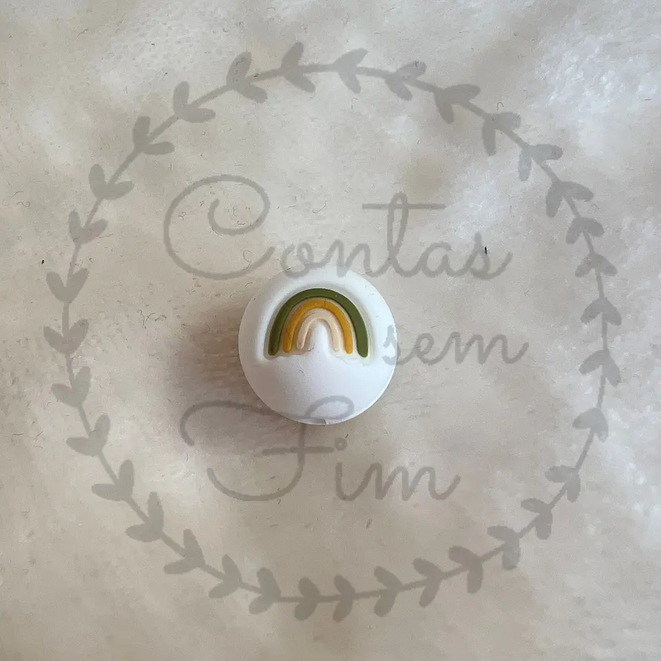 Arco Iris - Bolas de Silicone 15mm 5
