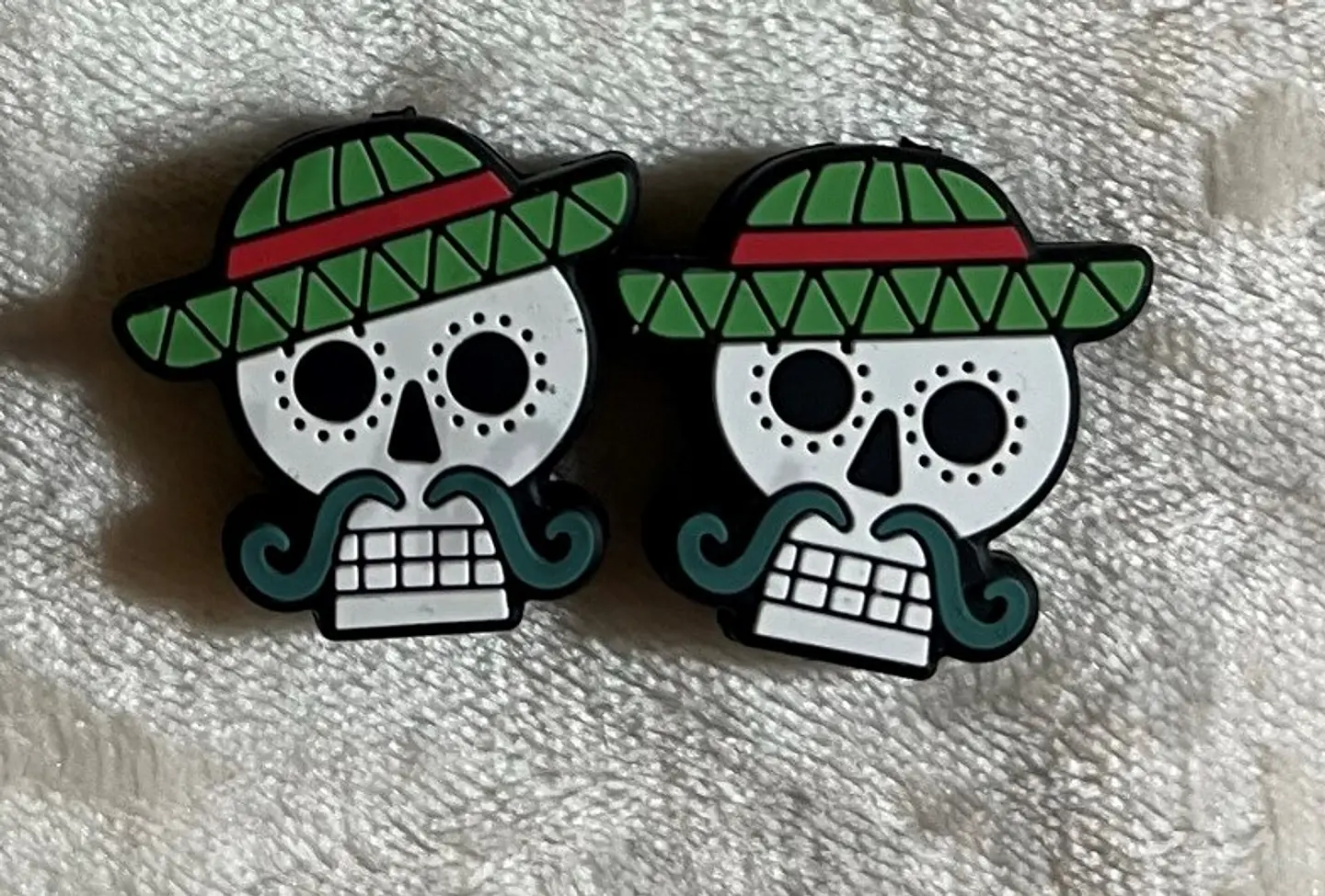 Caveira Mexicana com Bigode  1