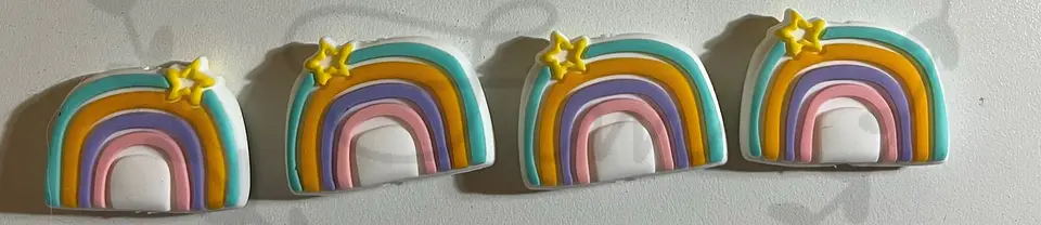 Arco iris com estrela 2