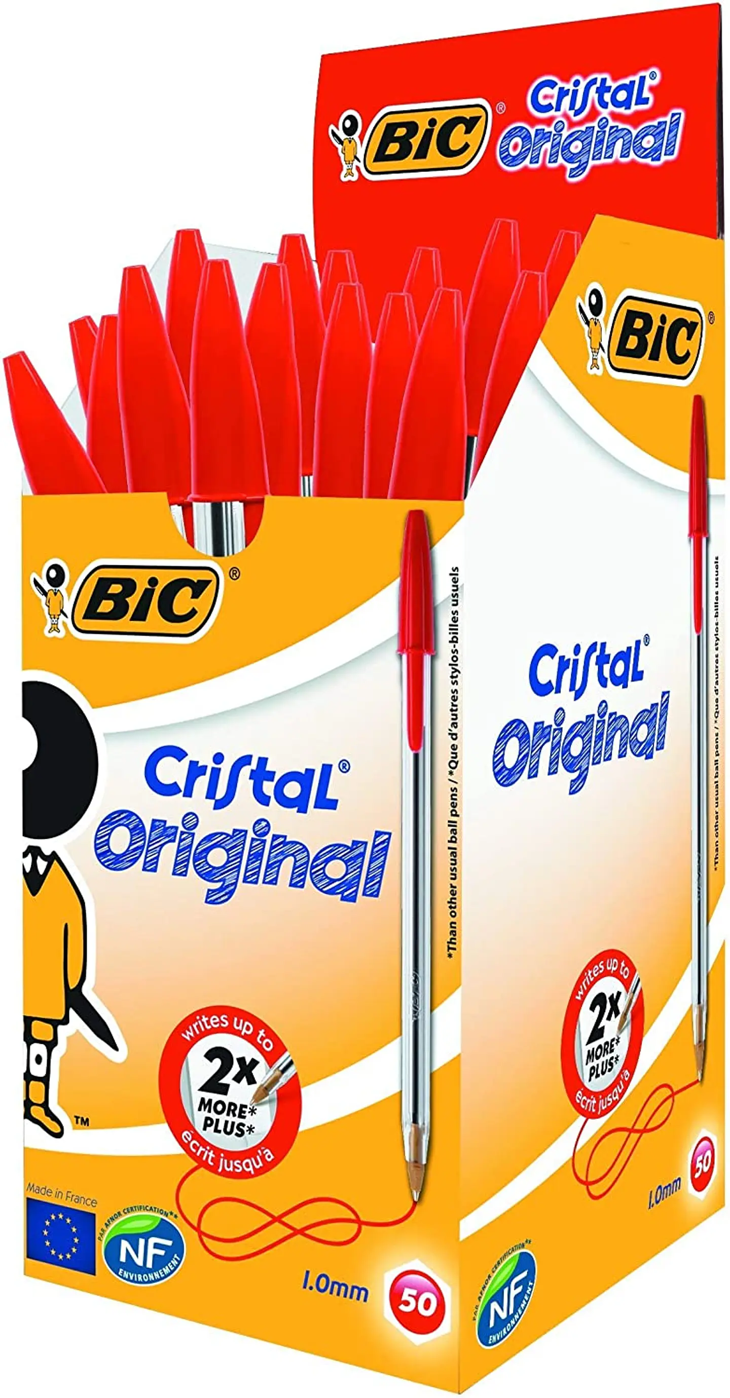 Canetas BIC Cristal Originais - Caixa com 50 Canetas 6