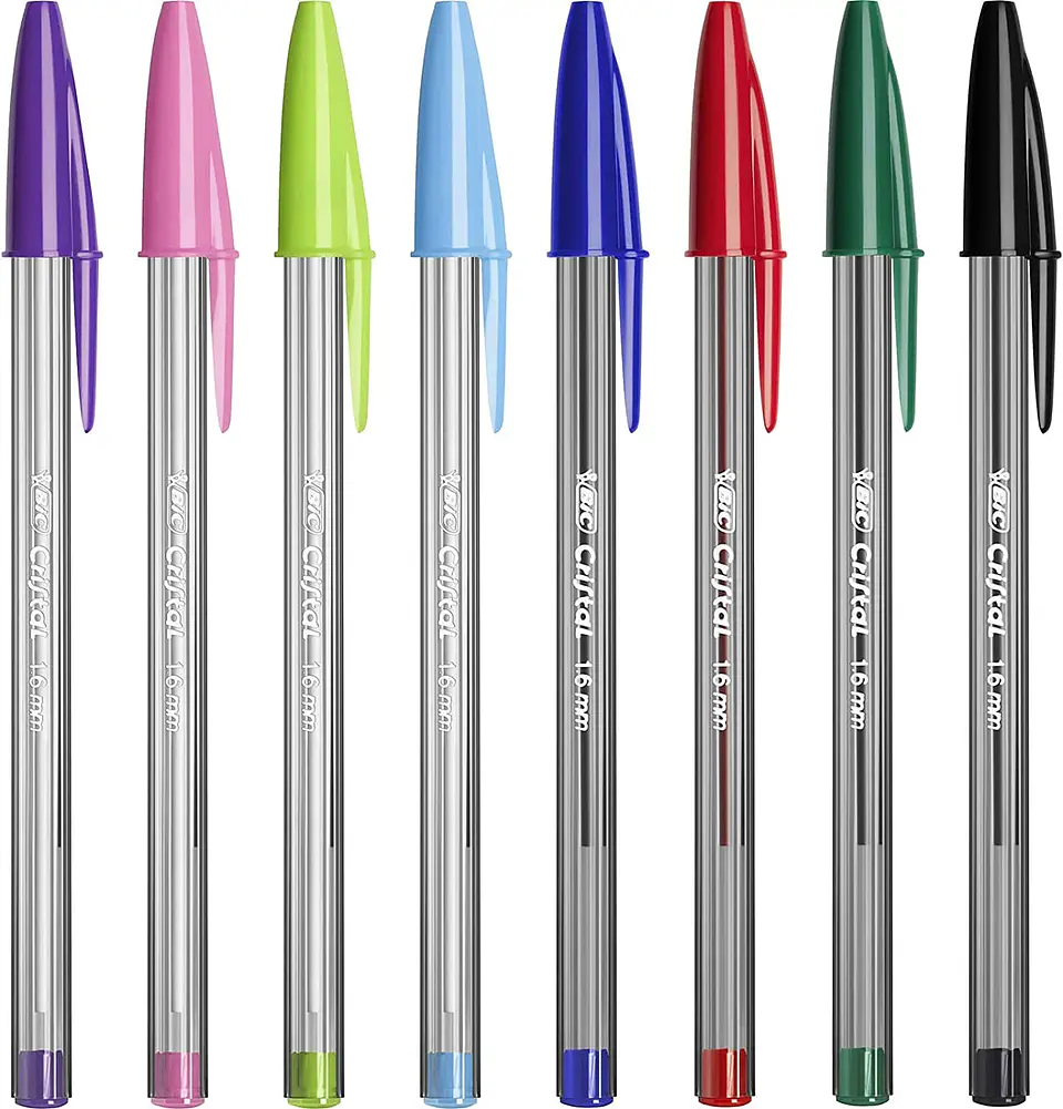 Canetas BIC Cristal Multicolour 20 canetas 5