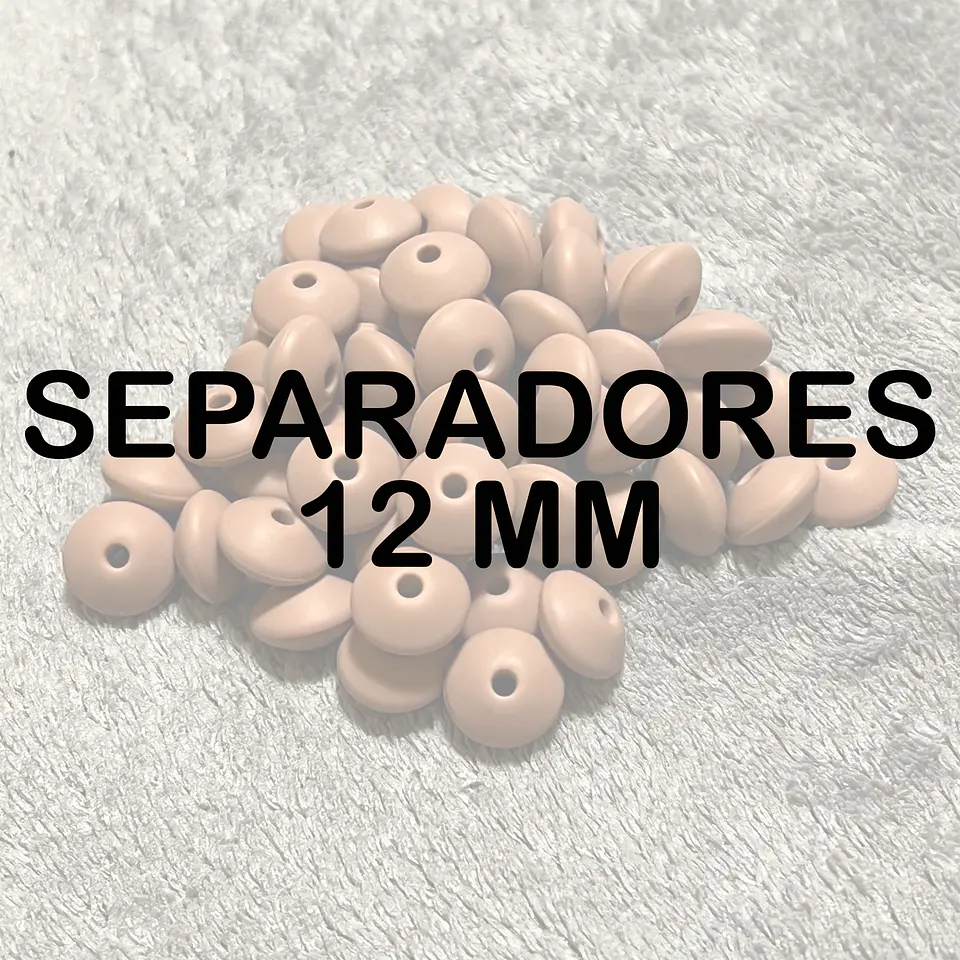 Separadores de Silicone 12mm Avulso 1