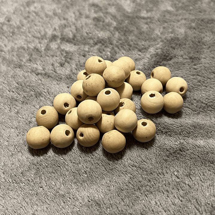 Bolas de Madeira 12mm 1