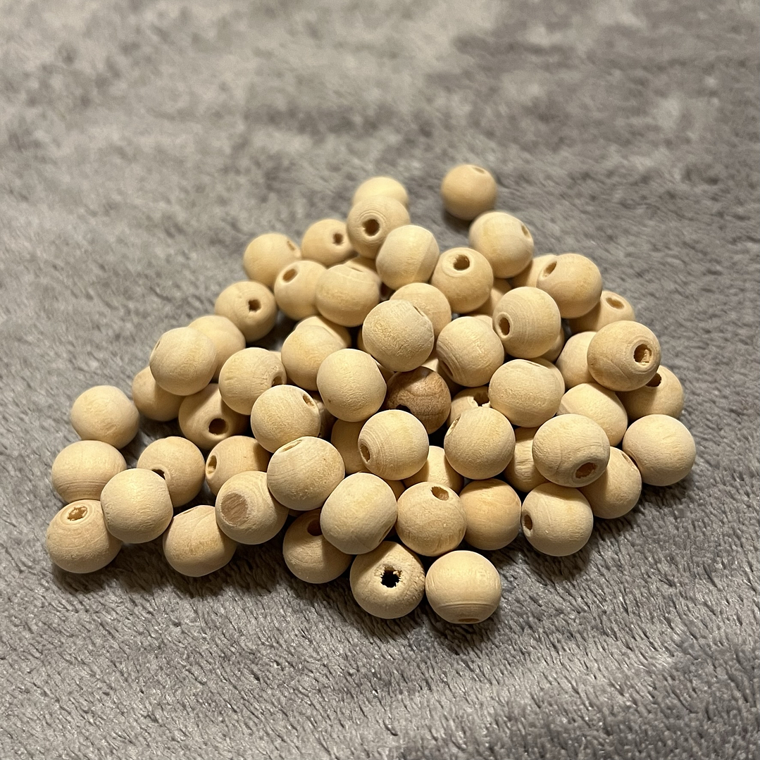 Bolas de Madeira 9mm  1