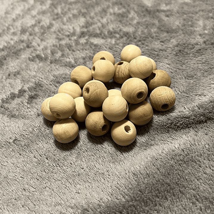Bolas de Madeira 14mm 1