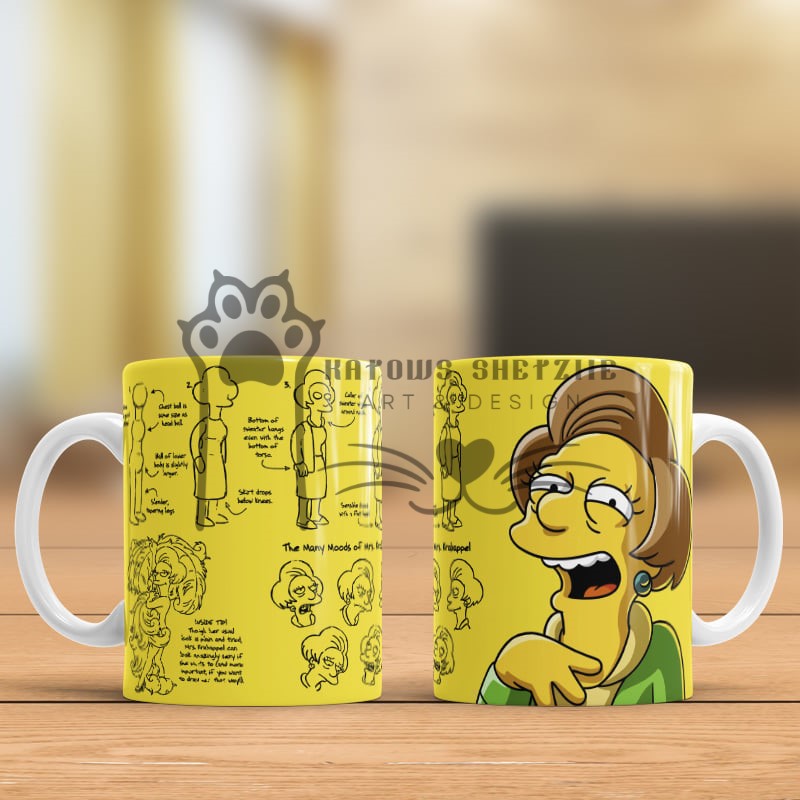 Canecas Personalizadas dos Simpsons  13