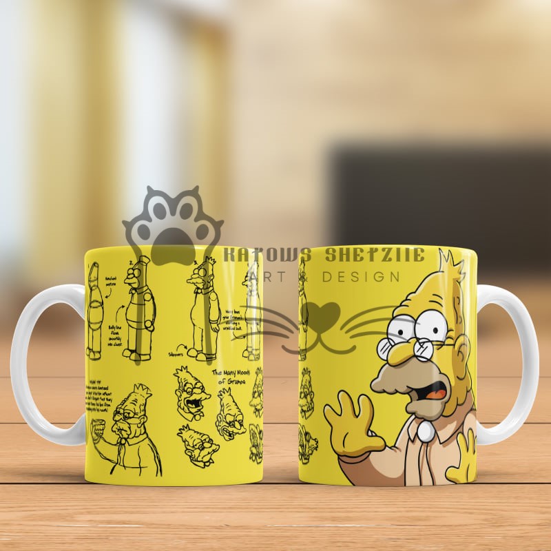 Canecas Personalizadas dos Simpsons  6