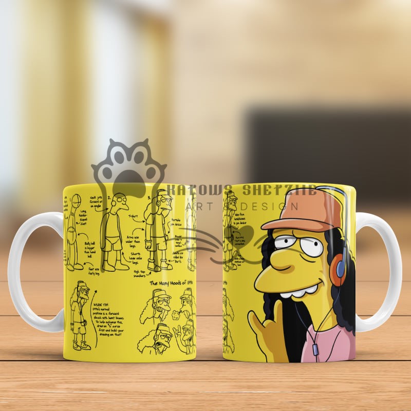 Canecas Personalizadas dos Simpsons  15