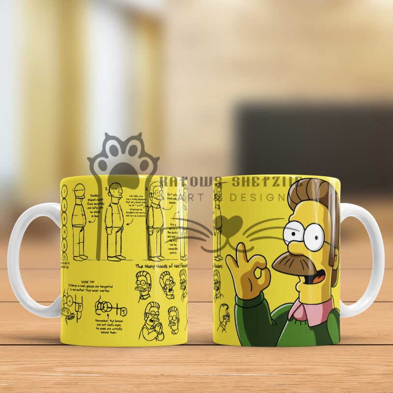 Canecas Personalizadas dos Simpsons  7