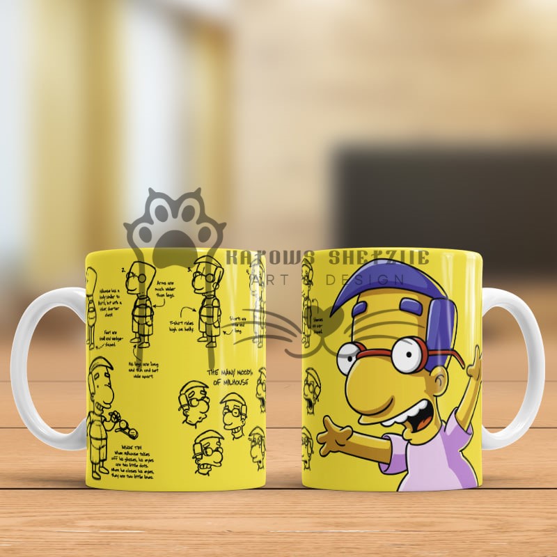 Canecas Personalizadas dos Simpsons  9