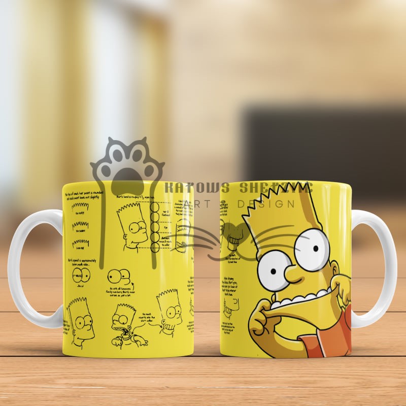 Canecas Personalizadas dos Simpsons  3