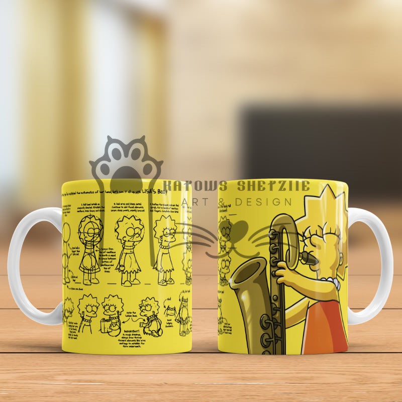 Canecas Personalizadas dos Simpsons  2