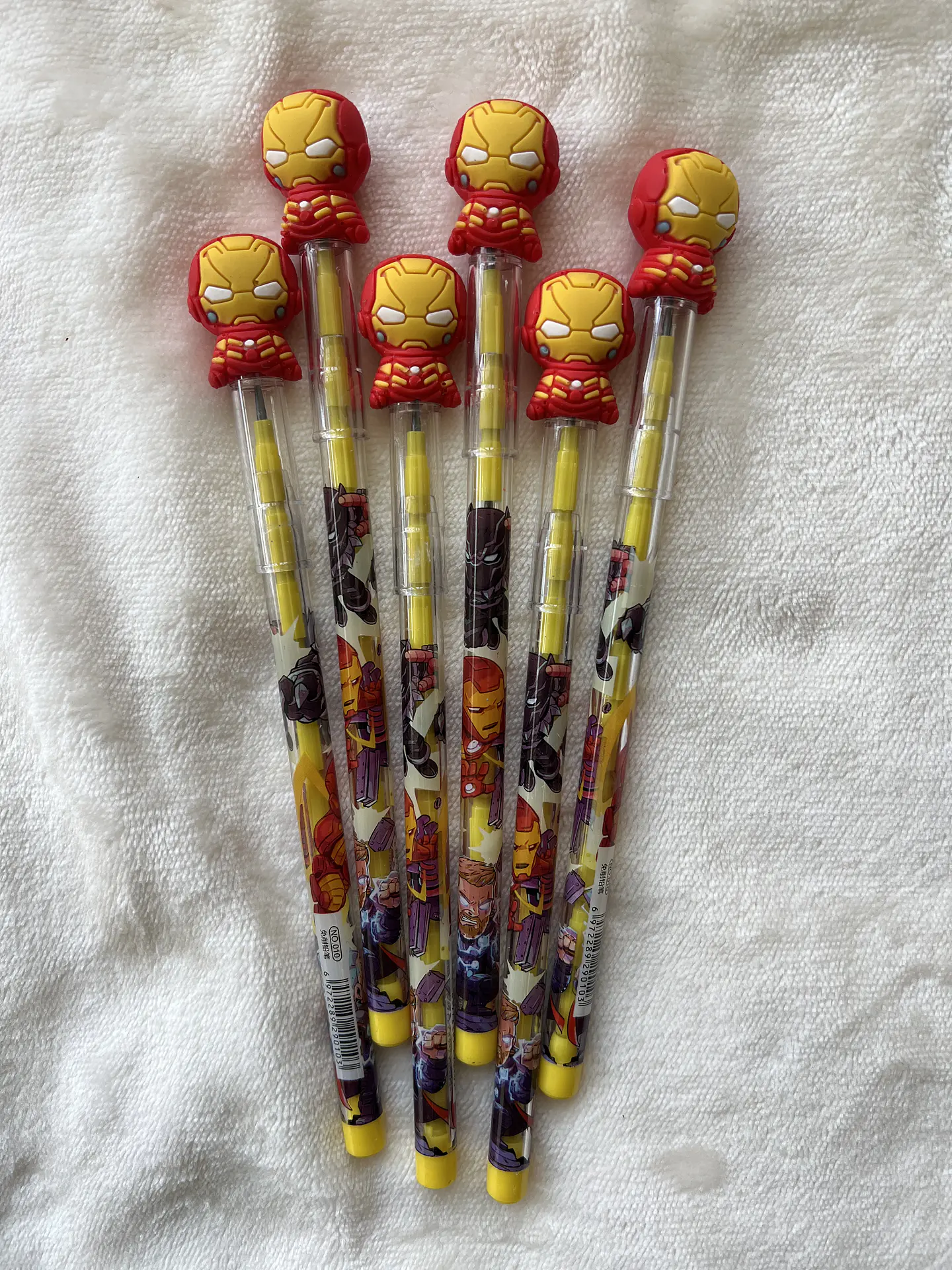 Lapiseiras Super Heróis 3