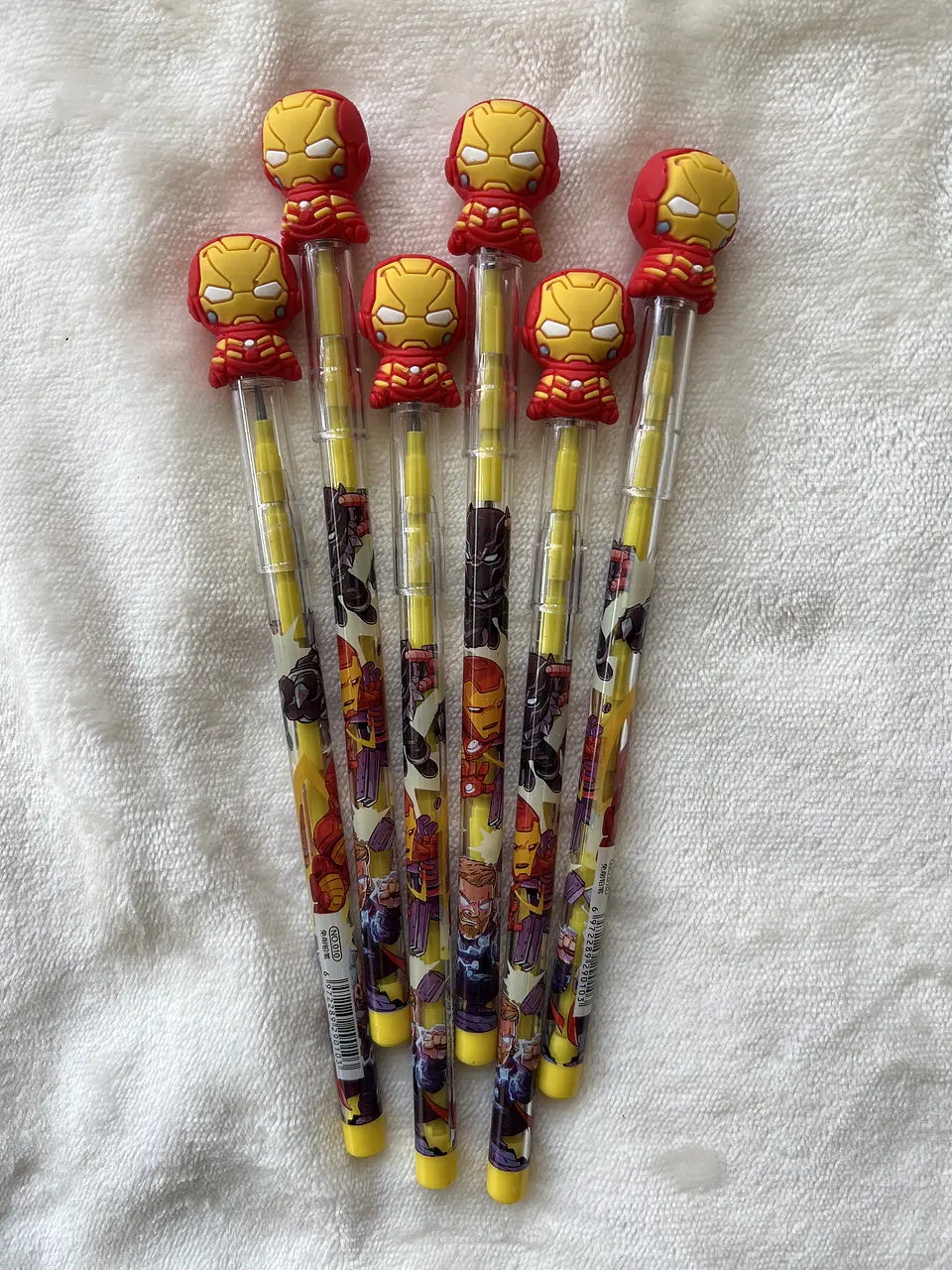 Lapiseiras Super Heróis 3