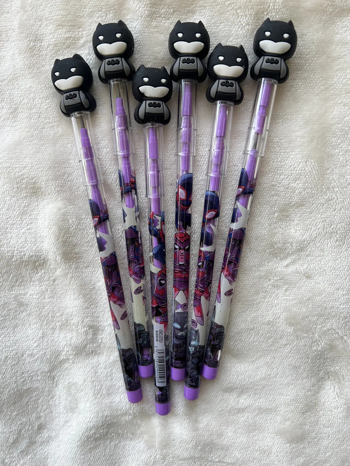 Lapiseiras Super Heróis 4