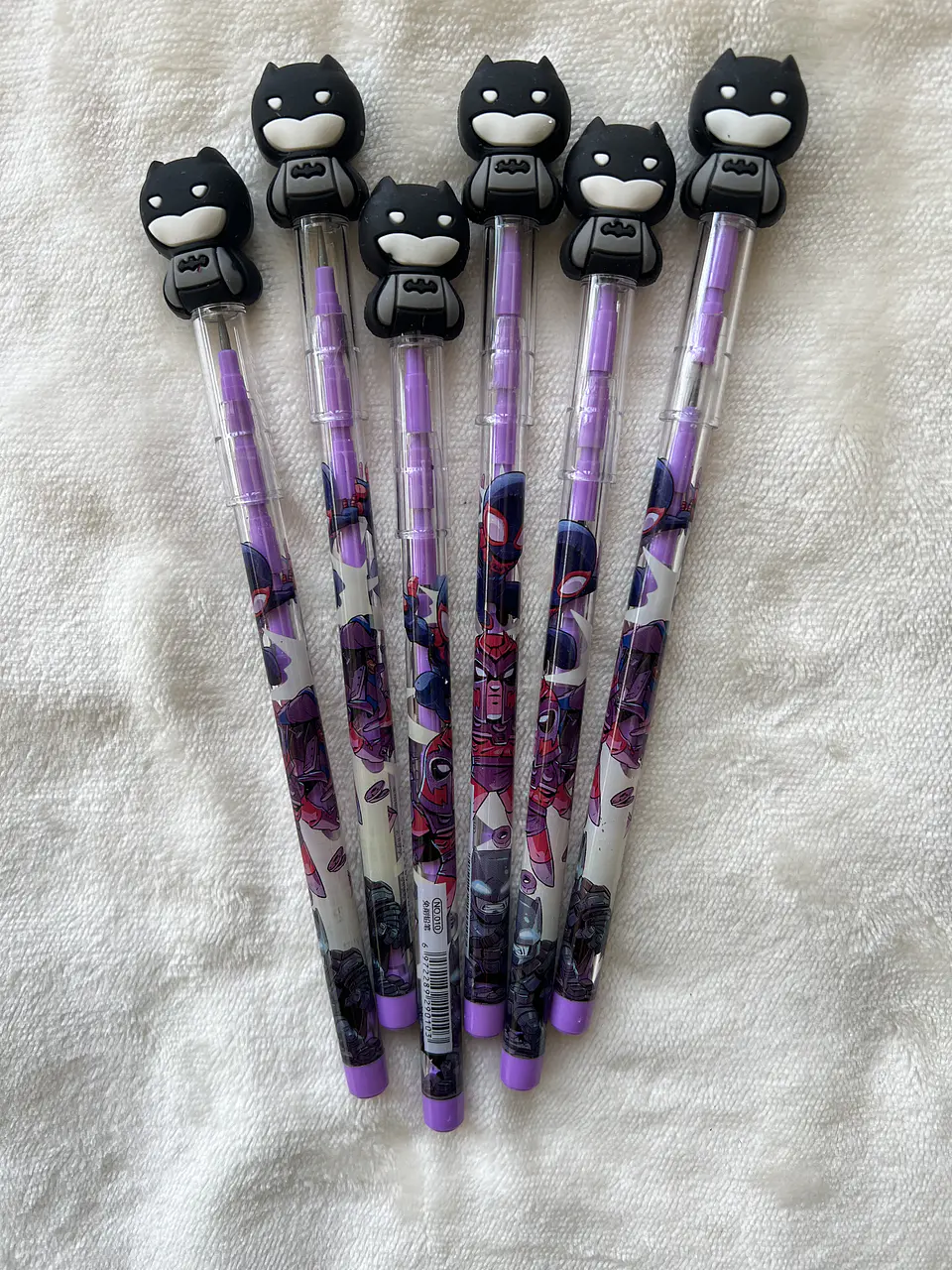 Lapiseiras Super Heróis 4