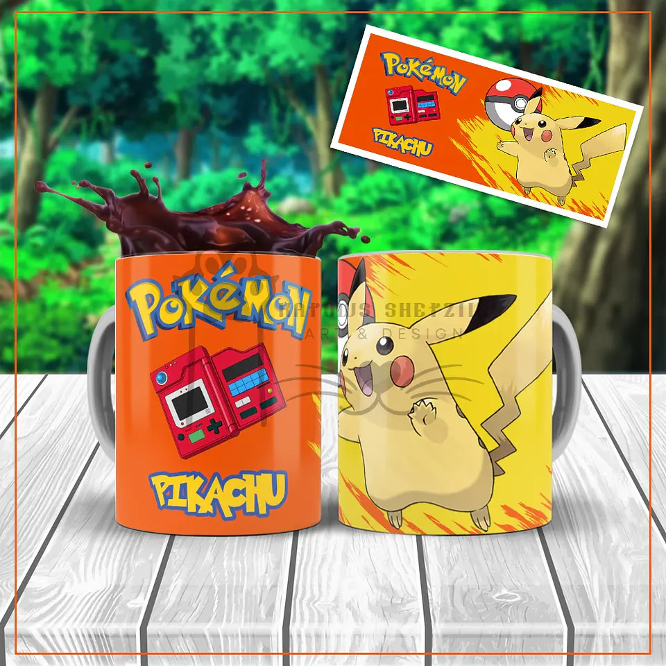 Pokémon - Canecas Personalizadas 12