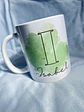 Nome e Inicial Aquarela -  Caneca Personalizada - Thumbnail 2