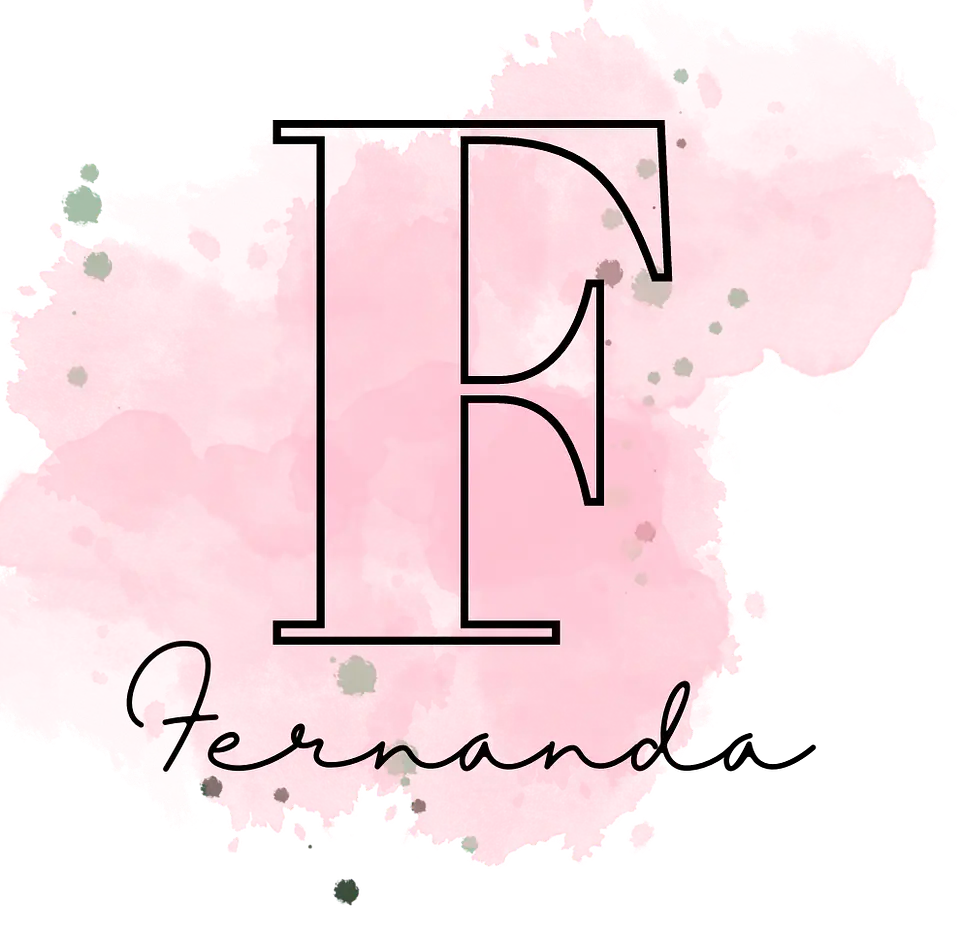 Nome e Inicial Aquarela -  Caneca Personalizada 3